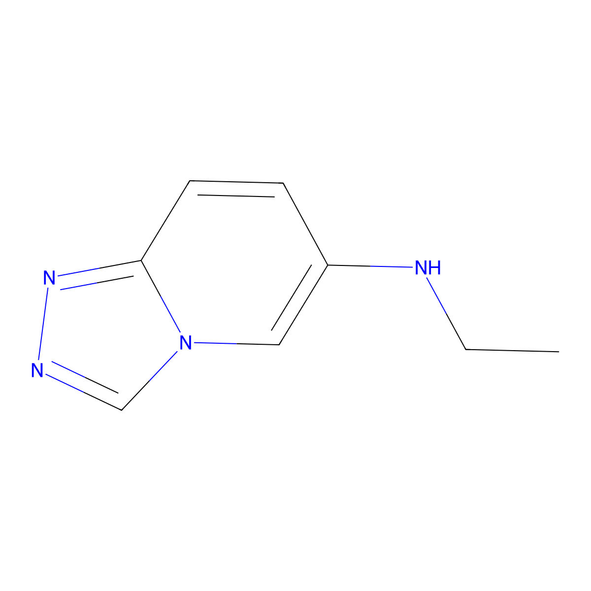 N-Ethyl-[1,2,4]triazolo[4,3-a]pyridin-6-amine molecular structure, CAS 2091775-79-8
