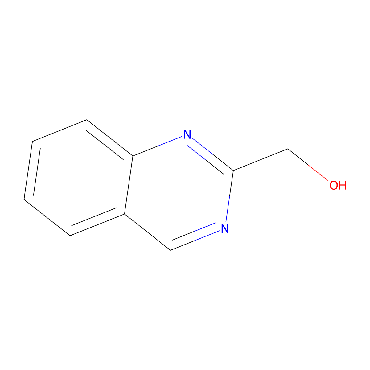 (Quinazolin-2-yl)methanol molecular structure, CAS 2091895-09-7