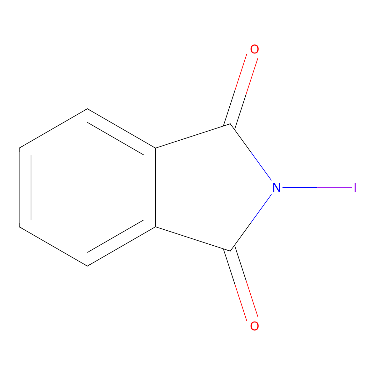 N-Iodophthalimide molecular structure, CAS 20919-42-0