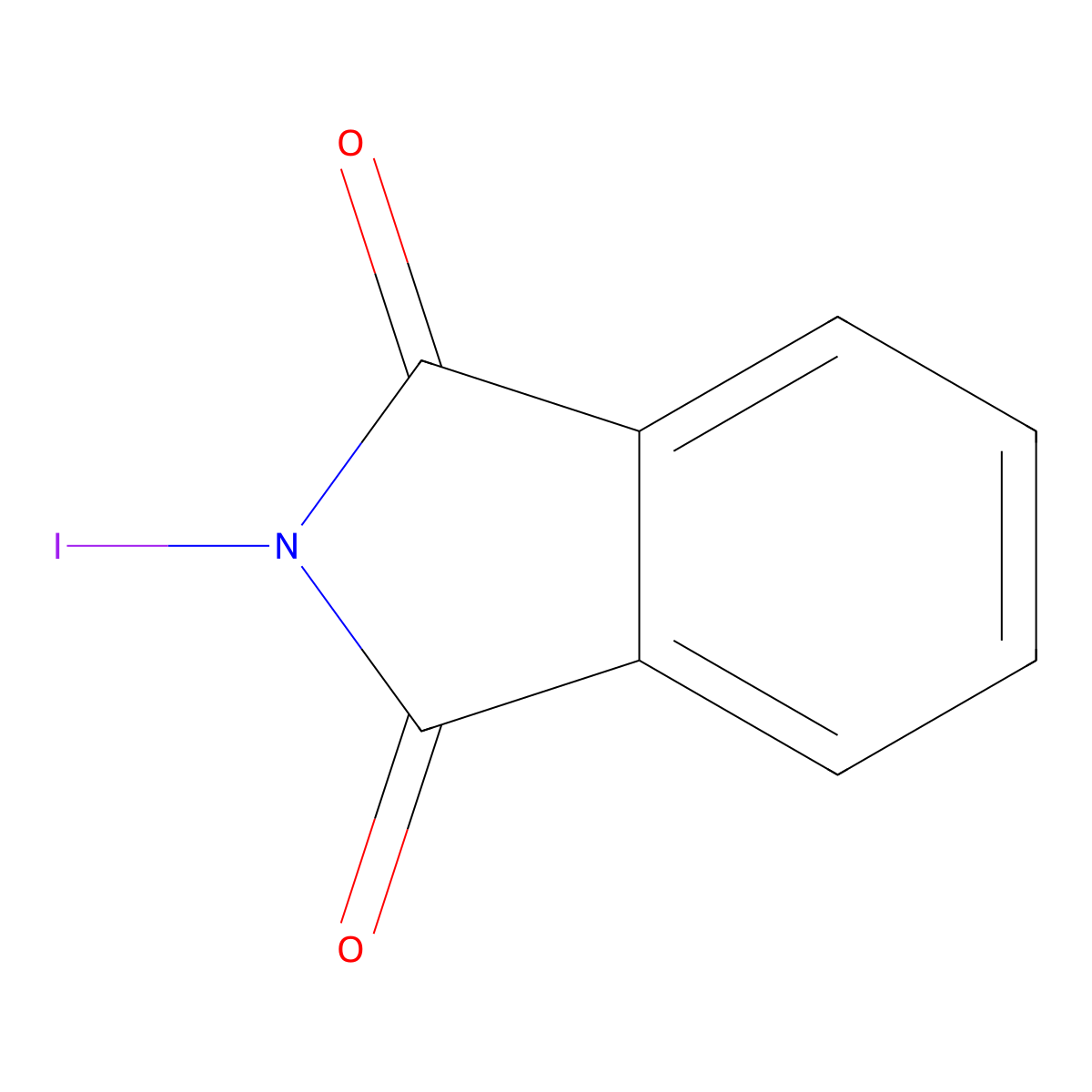 N-Iodophthalimide molecular structure, CAS 20919-42-0