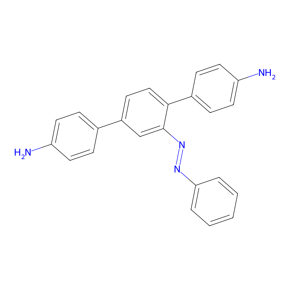 (E)-2'-(Phenyldiazenyl)-[1,1':4',1''-terphenyl]-4,4''-diamine molecular structure, CAS 2092028-48-1