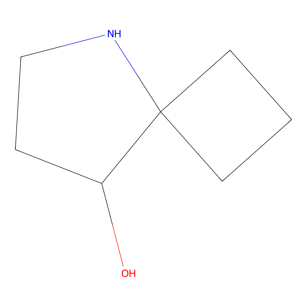 5-Azaspiro[3.4]octan-8-ol molecular structure, CAS 2092204-02-7
