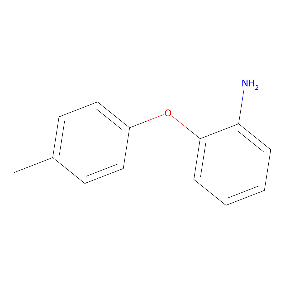 2-(p-Tolyloxy)aniline molecular structure, CAS 20927-98-4