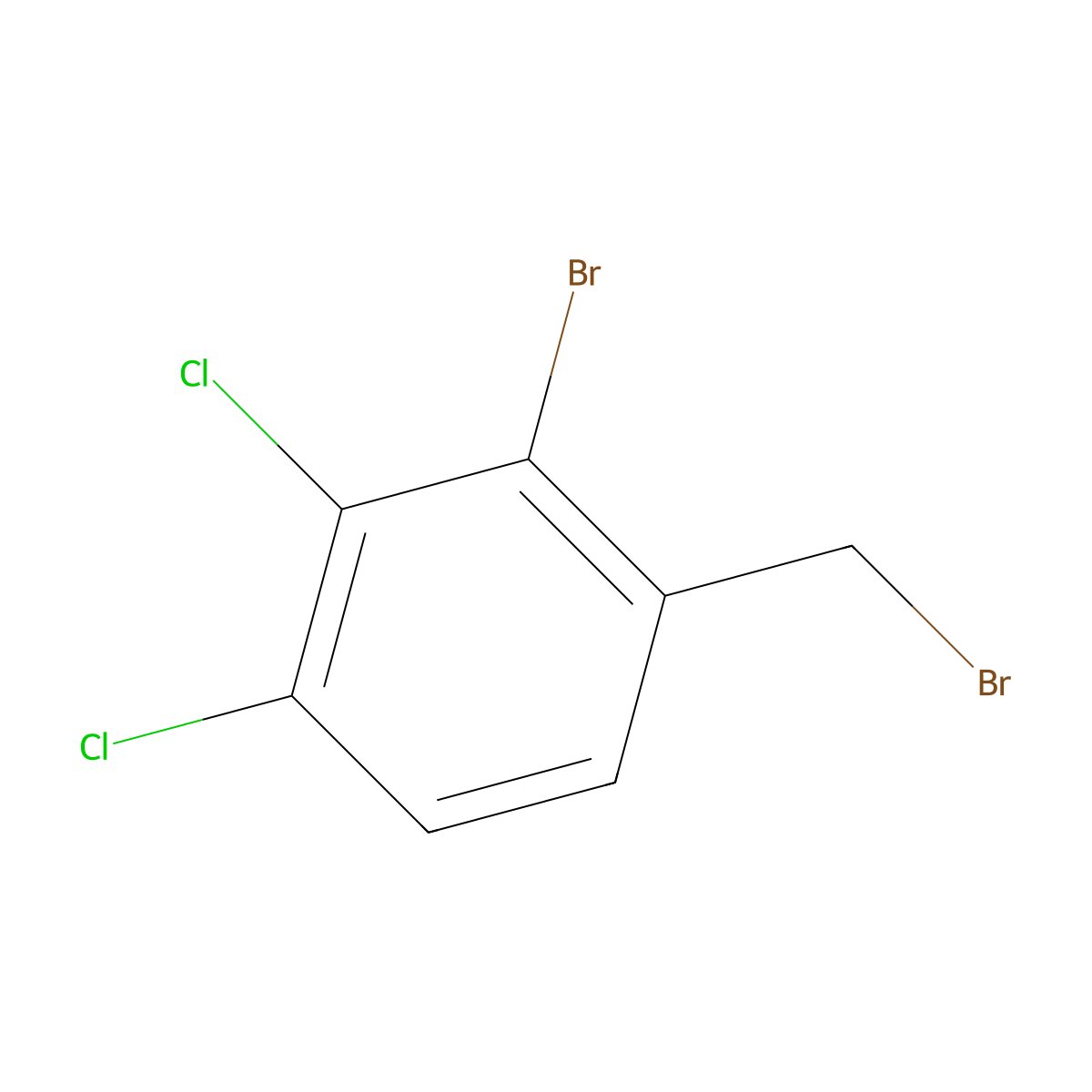 2-Bromo-1-(bromomethyl)-3,4-dichlorobenzene molecular structure, CAS 2092777-66-5