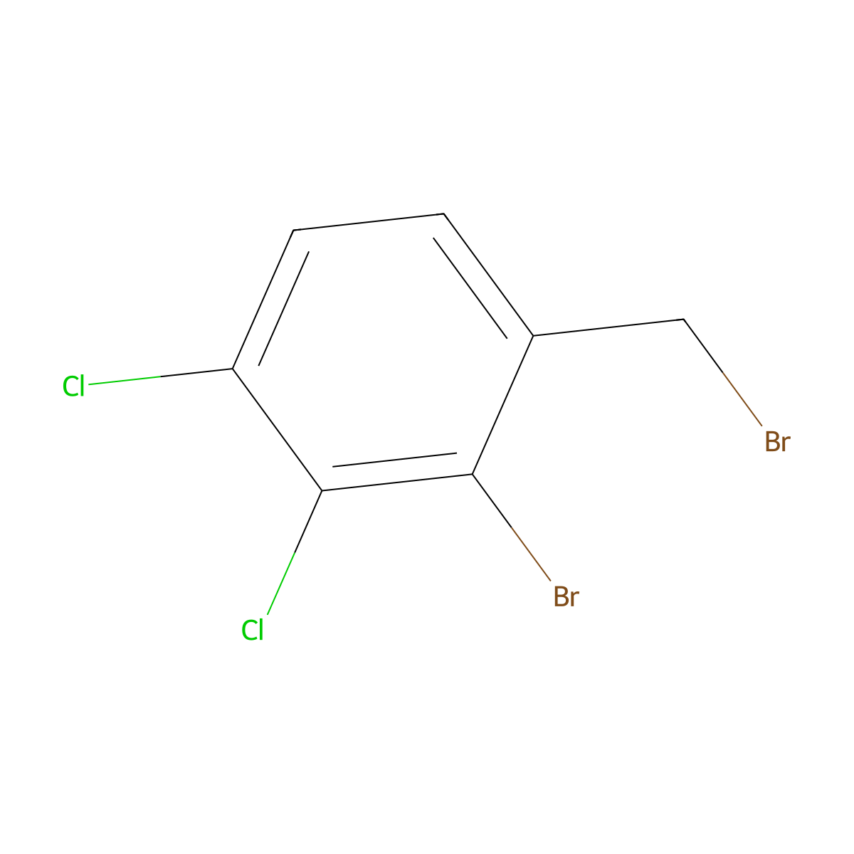 2-Bromo-1-(bromomethyl)-3,4-dichlorobenzene molecular structure, CAS 2092777-66-5