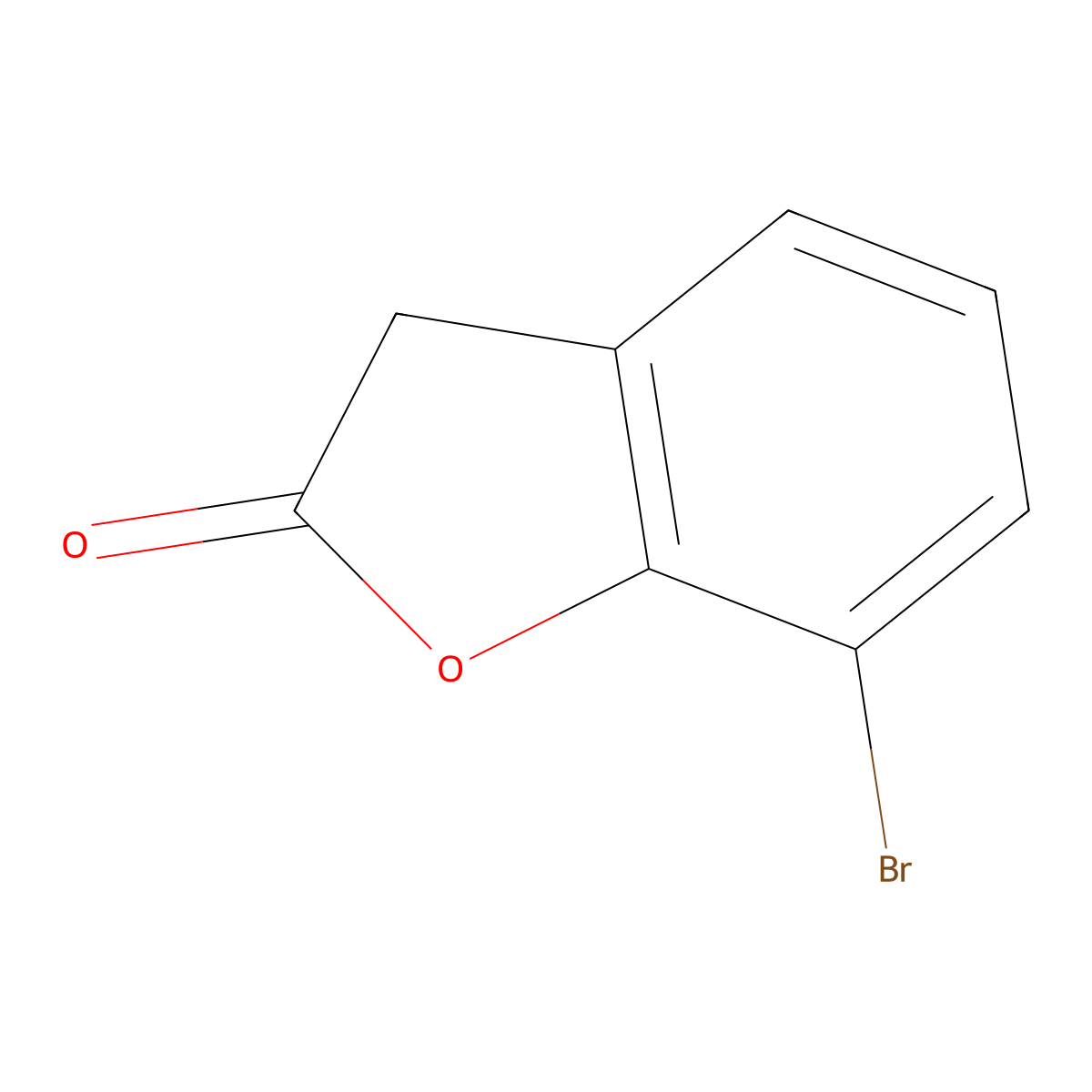 7-Bromobenzofuran-2(3H)-one molecular structure, CAS 2092781-99-0