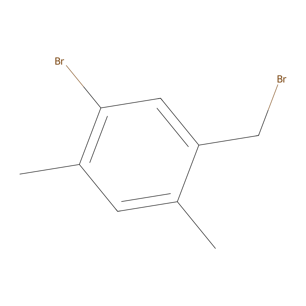 1-Bromo-5-(bromomethyl)-2,4-dimethylbenzene molecular structure, CAS 2092785-14-1