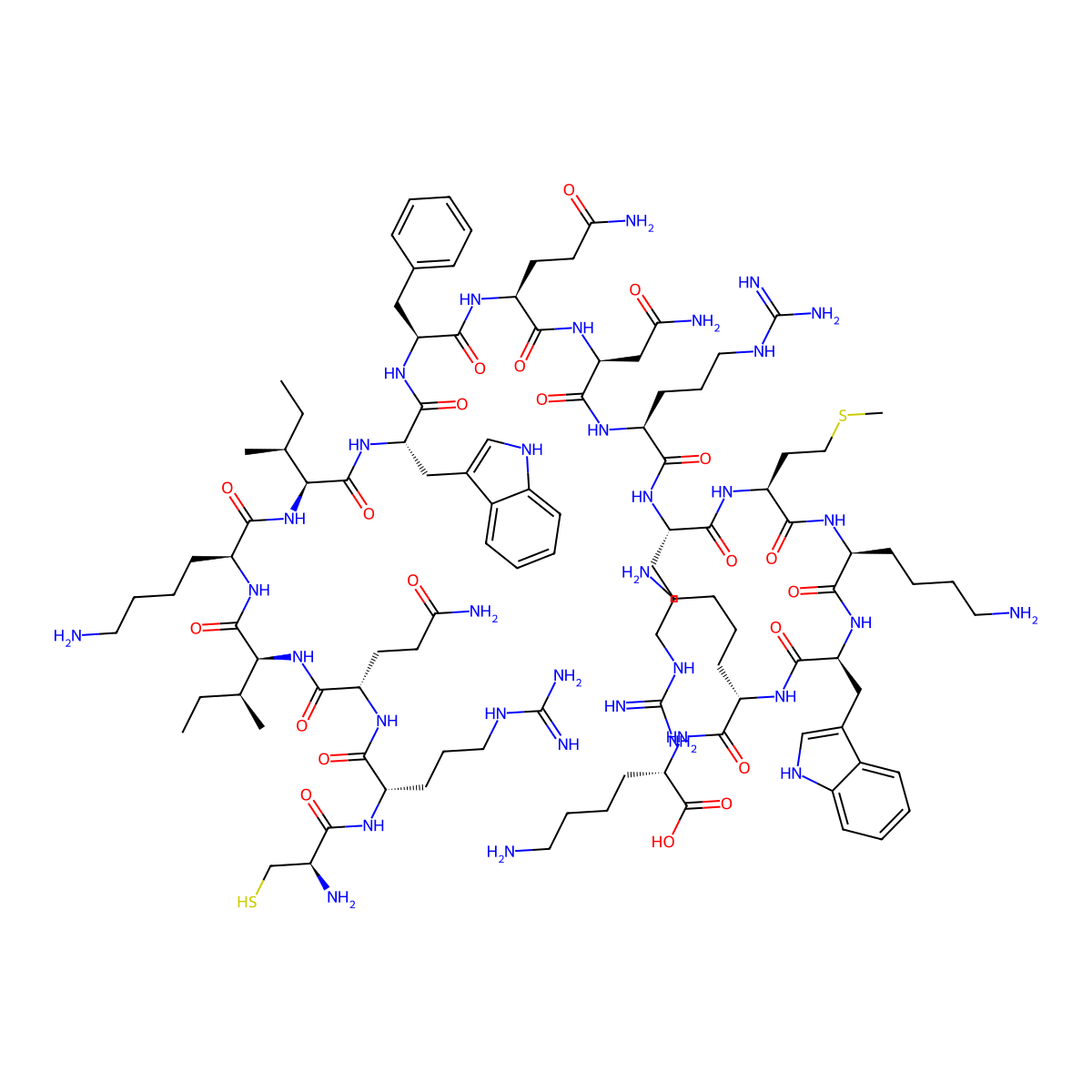 Cys-Penetratin molecular structure, CAS 209323-98-8