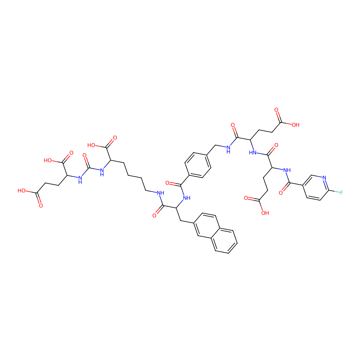 18F-Psma 1007 molecular structure, CAS 2093321-18-5