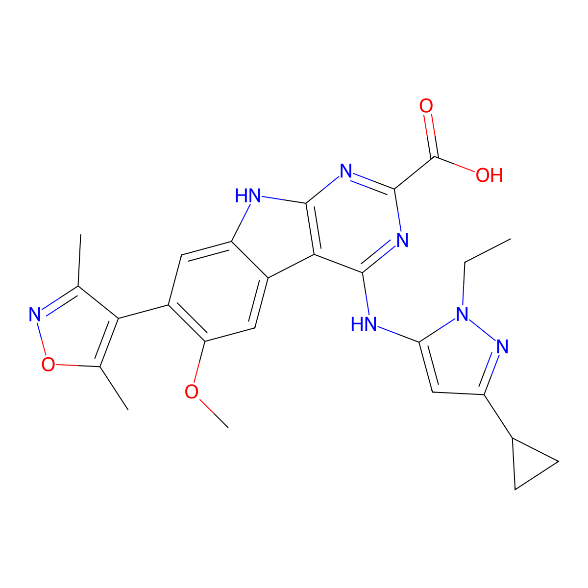 PROTAC BET-binding moiety 1 molecular structure, CAS 2093387-77-8