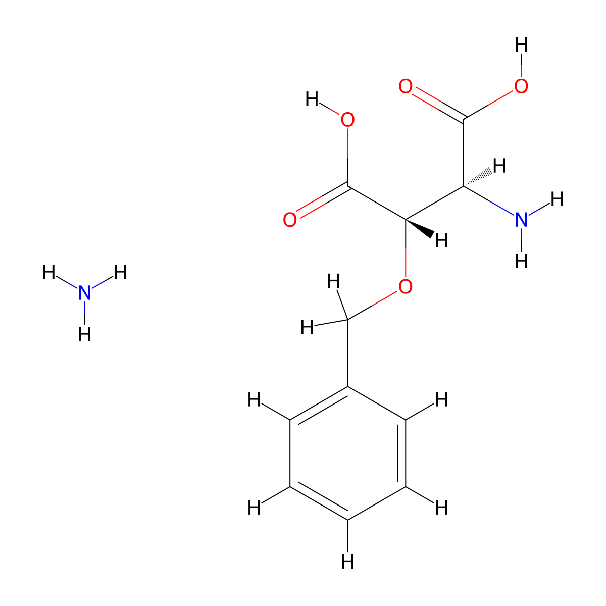 DL-TBOA ammonium molecular structure, CAS 2093503-71-8