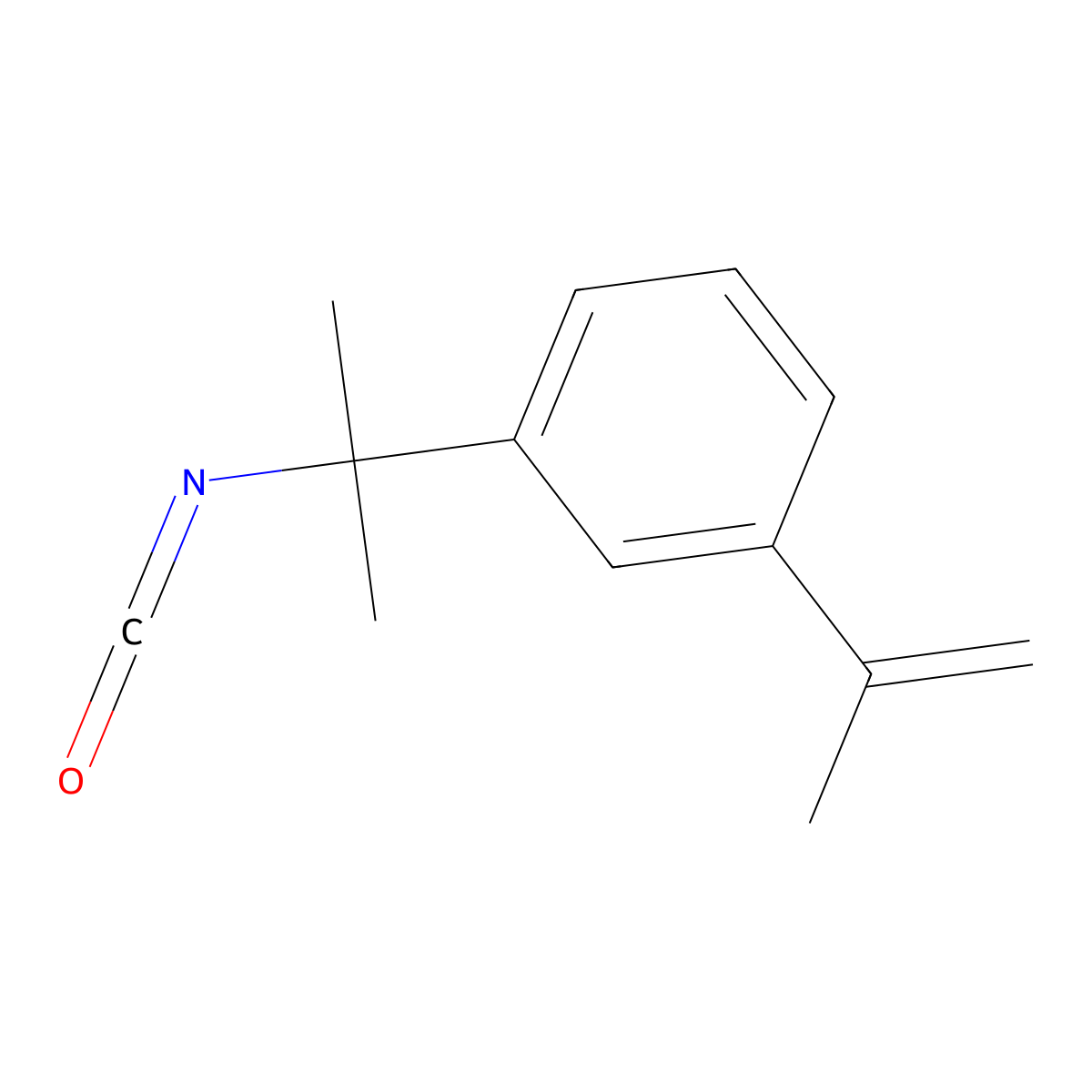 1-(1-Isocyanato-1-methylethyl)-3-(1-methylethenyl)benzene molecular structure, CAS 2094-99-7