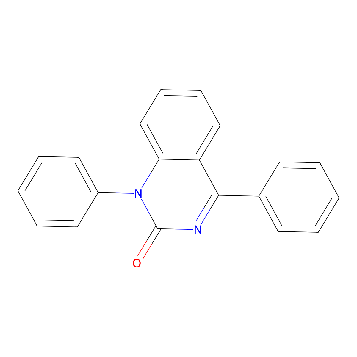 1,4-Diphenylquinazolin-2(1H)-one molecular structure, CAS 209413-03-6