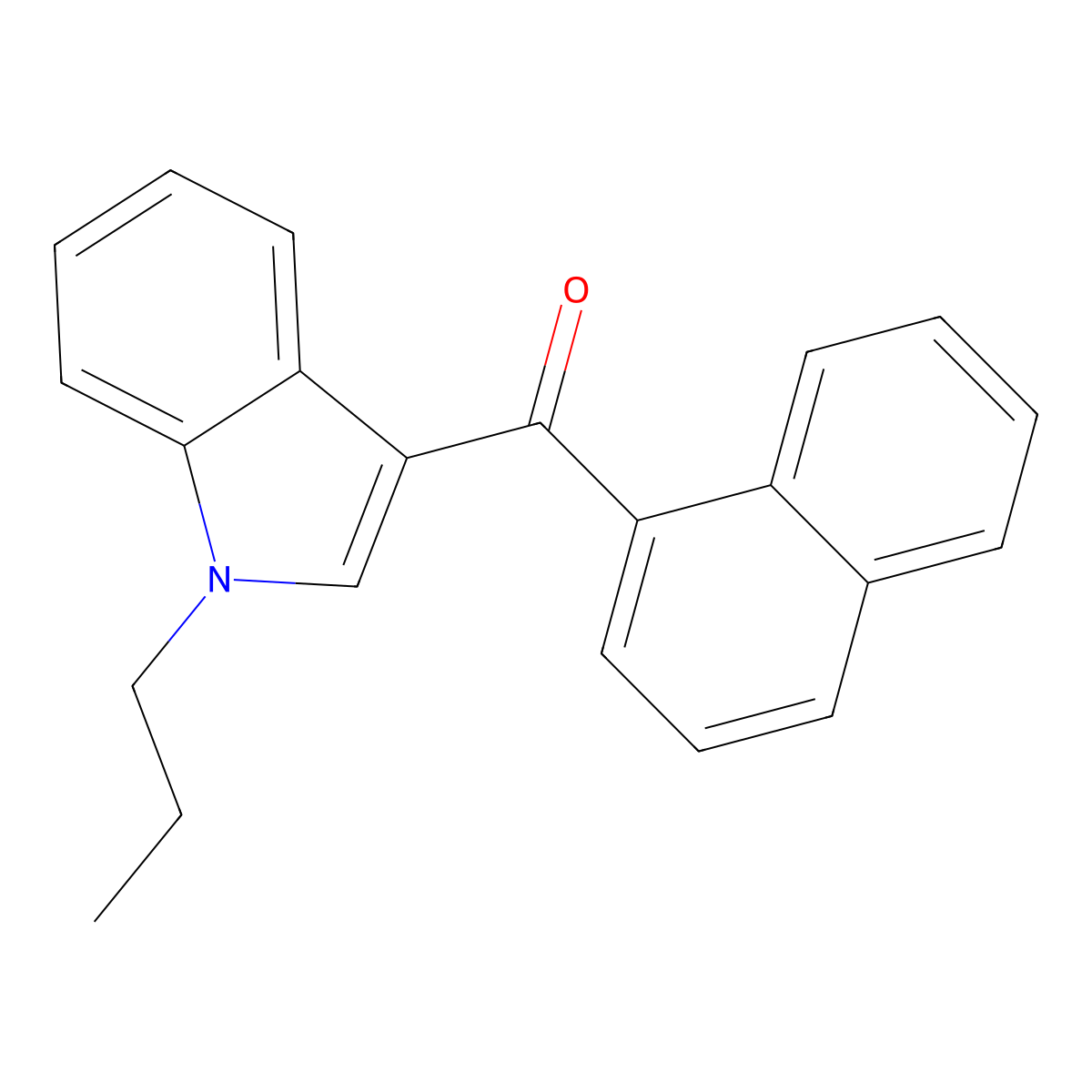 Jwh-072 molecular structure, CAS 209414-06-2