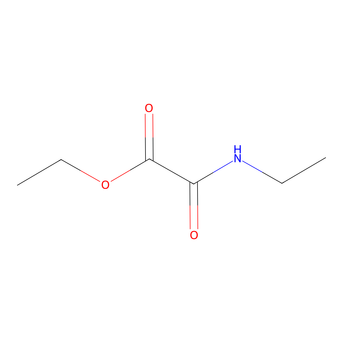 Ethyl (ethylamino)(oxo)acetate molecular structure, CAS 20943-60-6