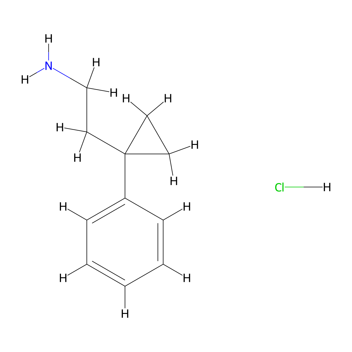 2-(1-Phenylcyclopropyl)ethan-1-amine hydrochloride molecular structure, CAS 2094829-90-8