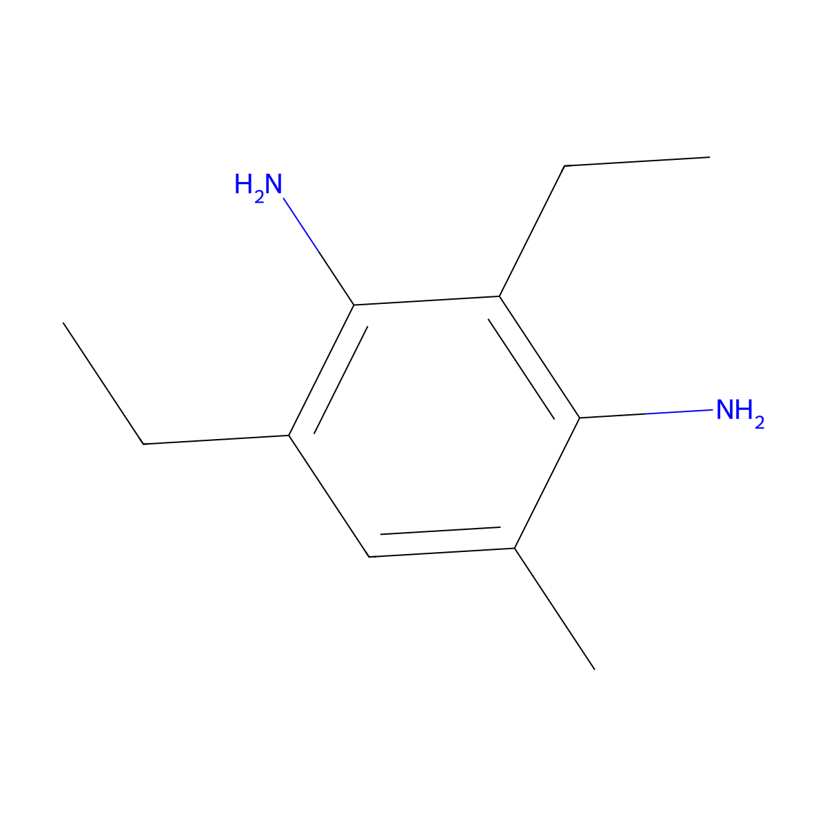 1,3-Diamino-2,4-diethyl-6-methylbenzene molecular structure, CAS 2095-02-5