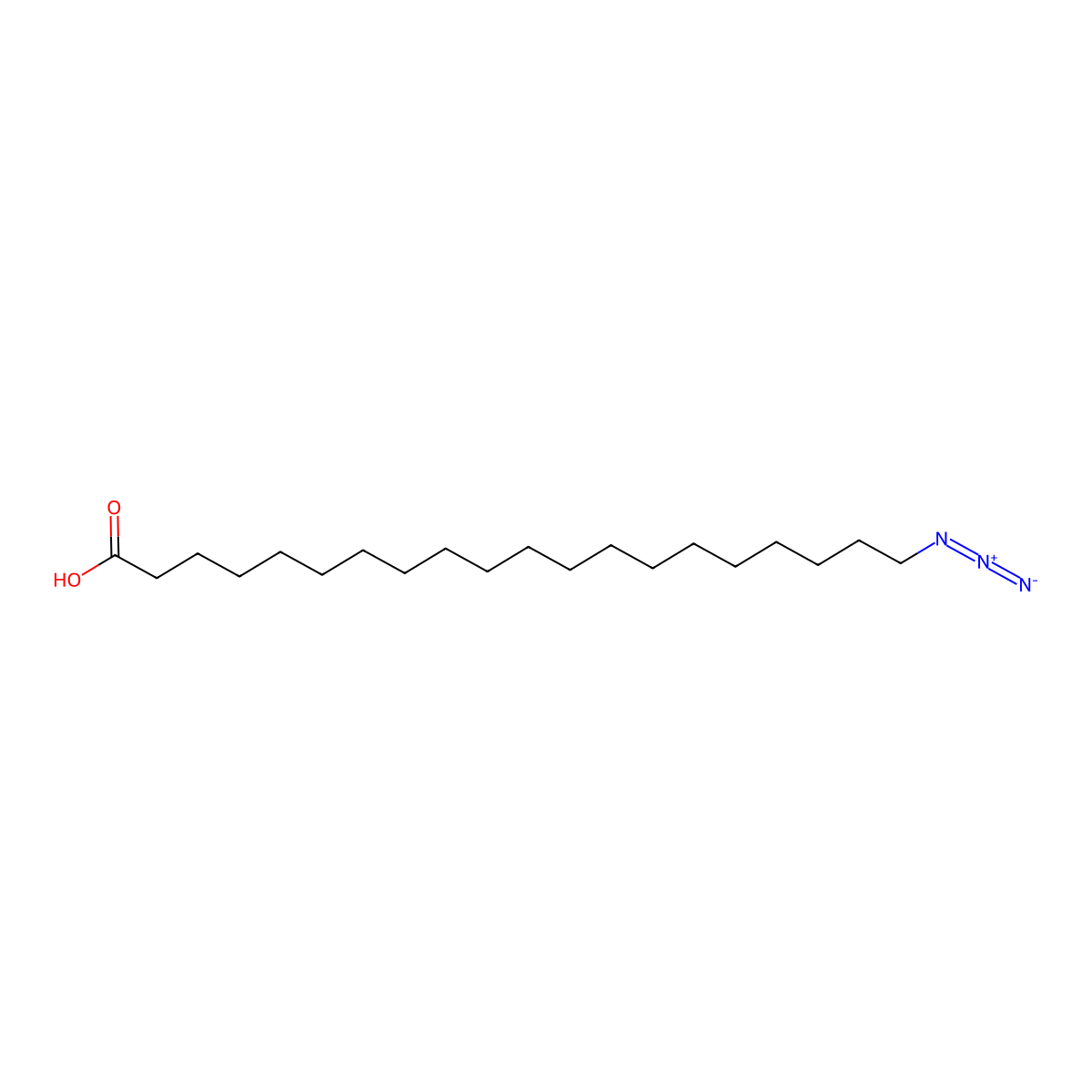 20-Azidoeicosanoic Acid molecular structure, CAS 2095049-87-7