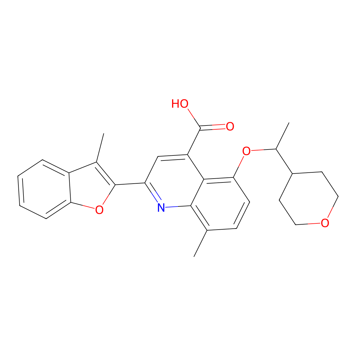 Posenacaftor molecular structure, CAS 2095064-05-2