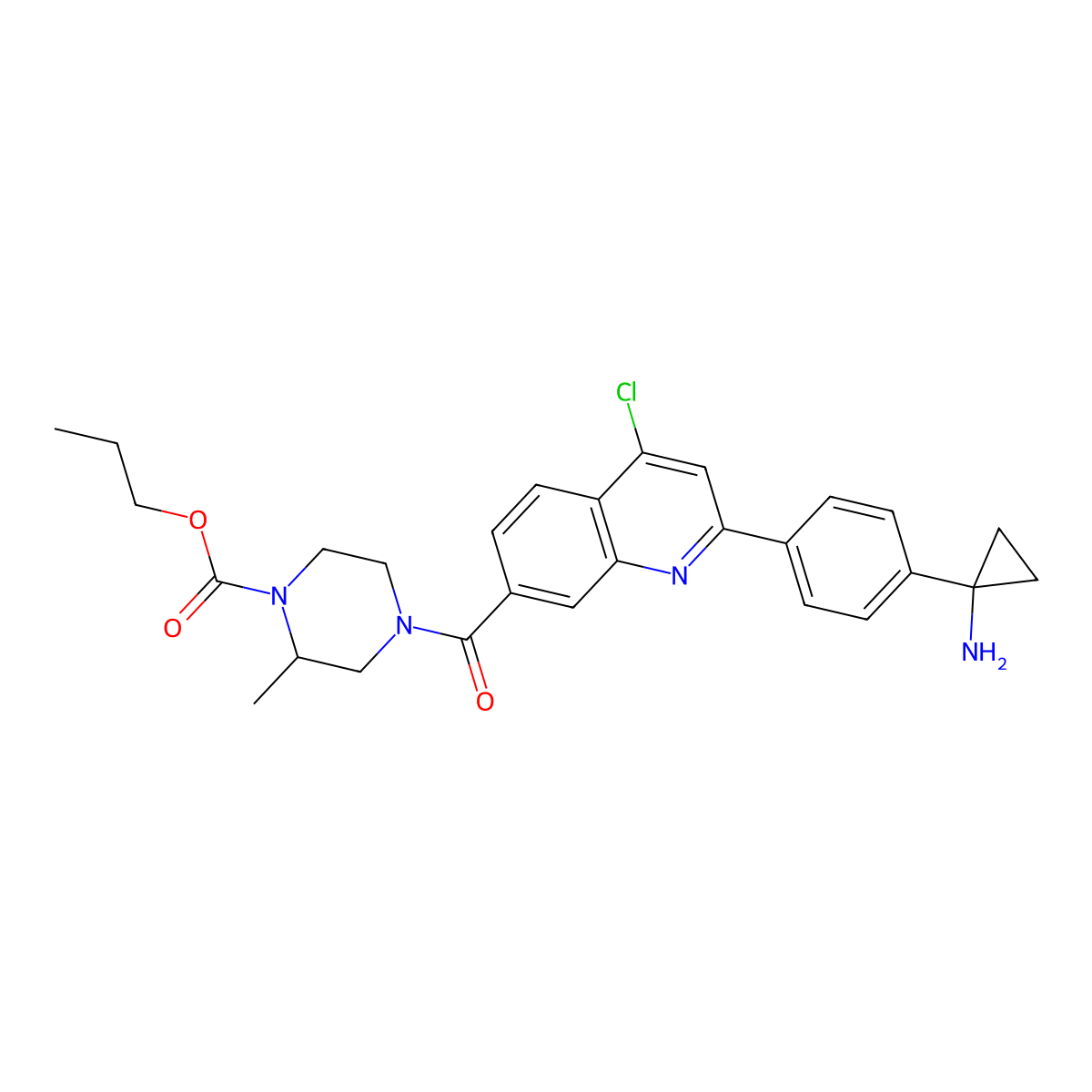 Smyd3-IN-1 molecular structure, CAS 2095160-79-3