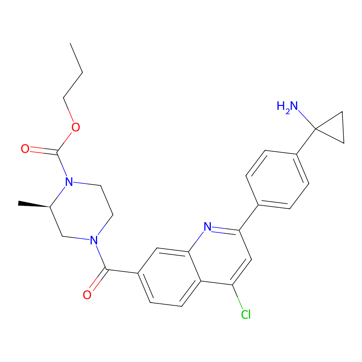 Smyd3-IN-1 molecular structure, CAS 2095160-79-3