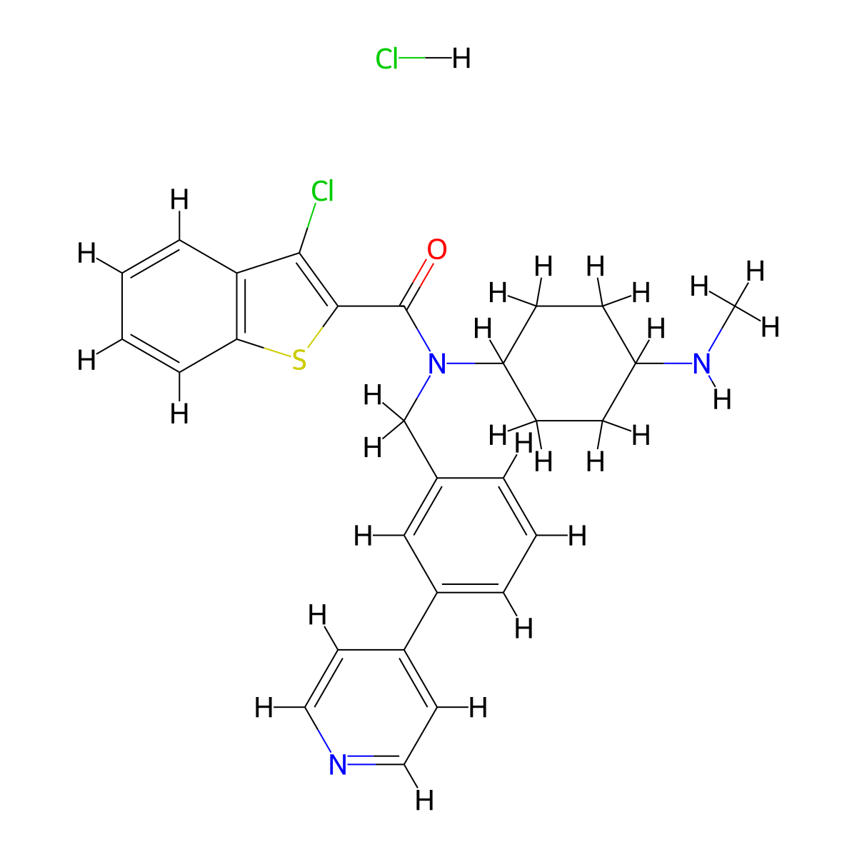 SAG hydrochloride molecular structure, CAS 2095432-58-7