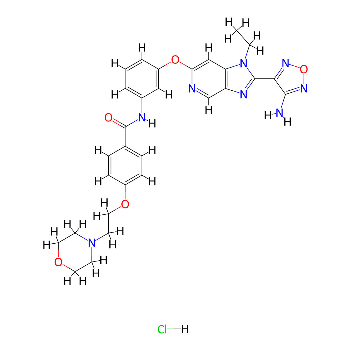 GSK269962 hydrochloride molecular structure, CAS 2095432-71-4