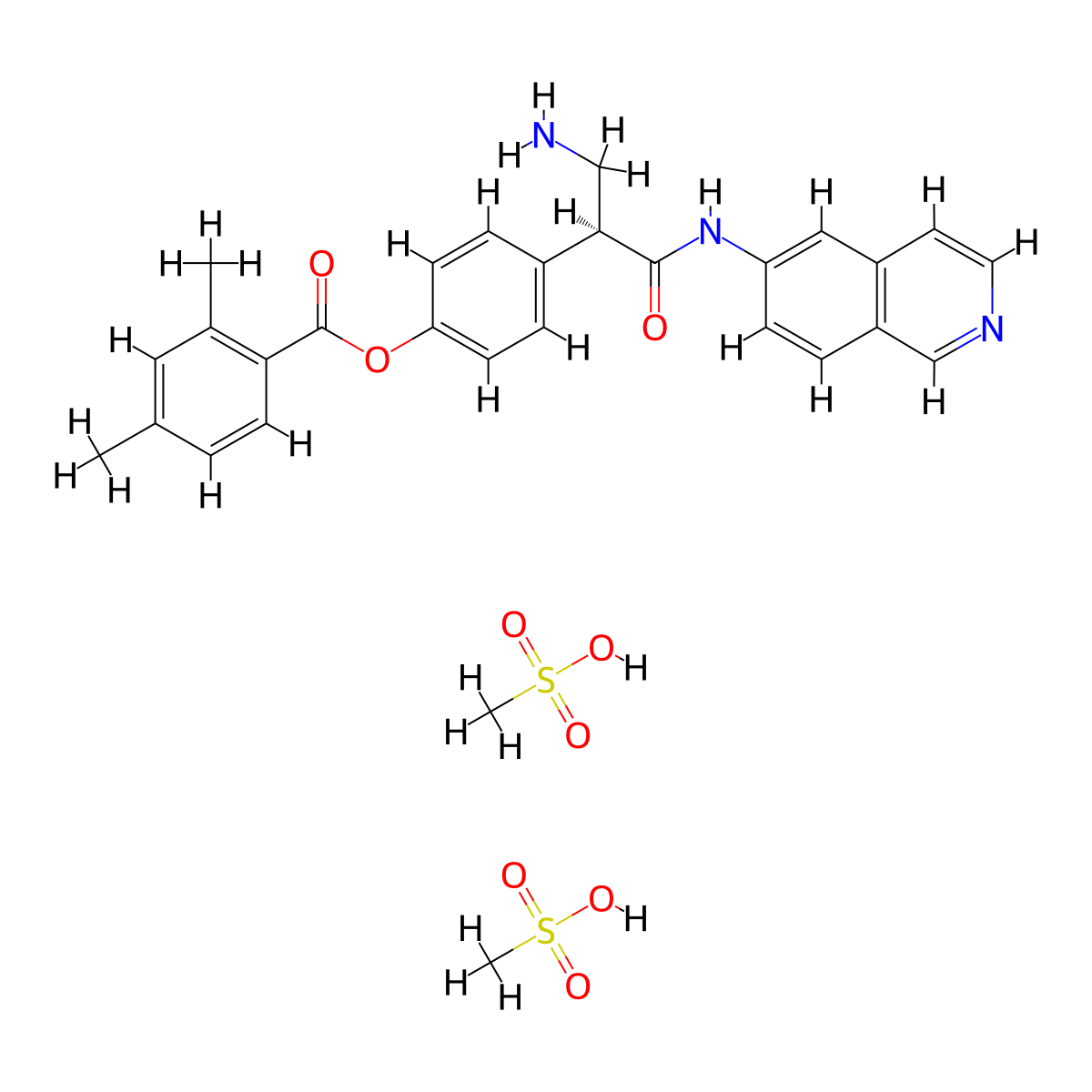 AR-13324 analog (mesylate) molecular structure, CAS 2095432-73-6