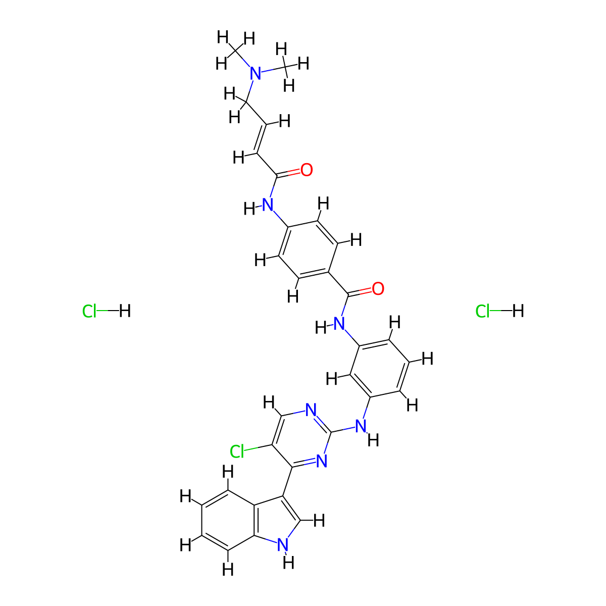 THZ1 Dihydrochloride molecular structure, CAS 2095433-94-4
