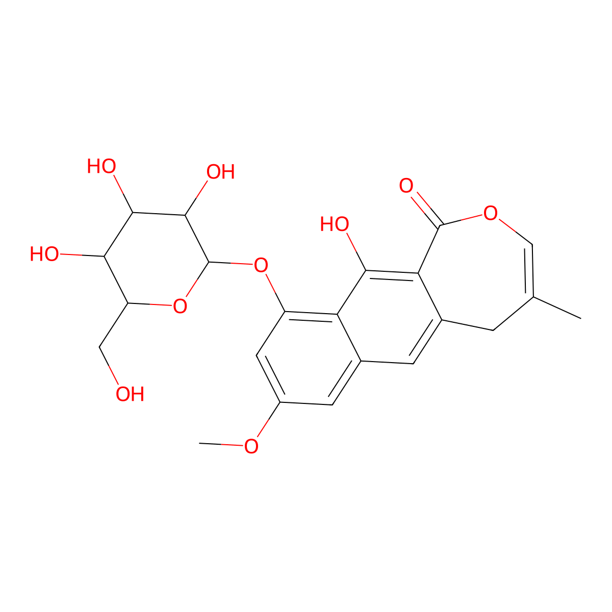 Rheumone B molecular structure, CAS 2095596-67-9