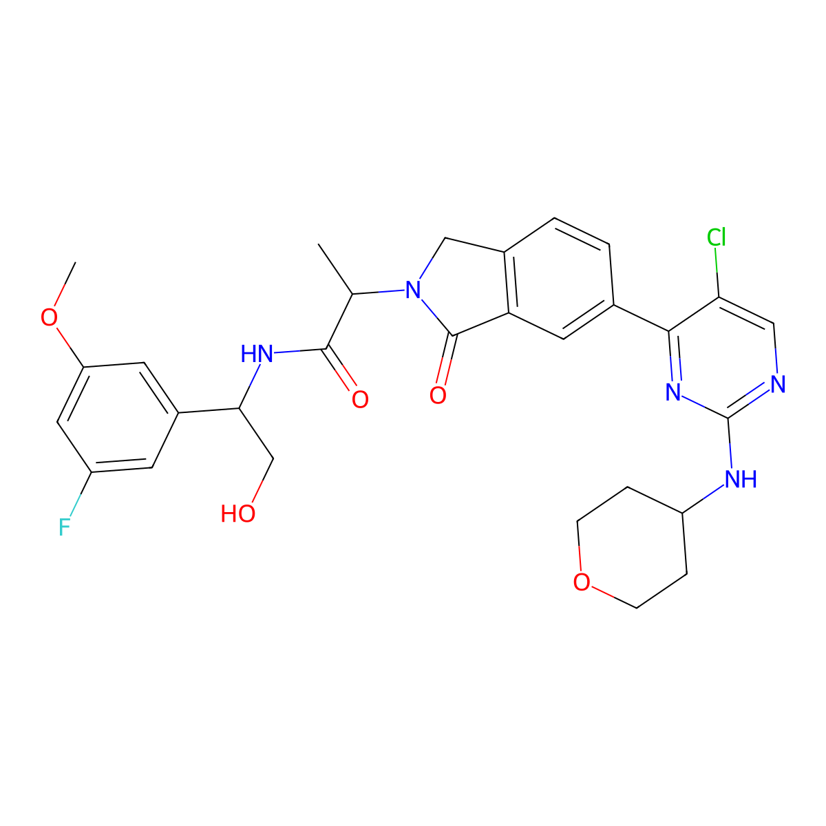 Beroterkib anhydrous molecular structure, CAS 2095719-92-7