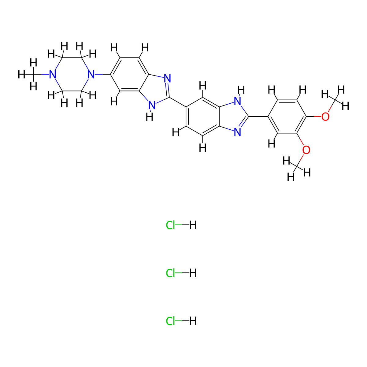 DMA trihydrochloride molecular structure, CAS 2095832-33-8