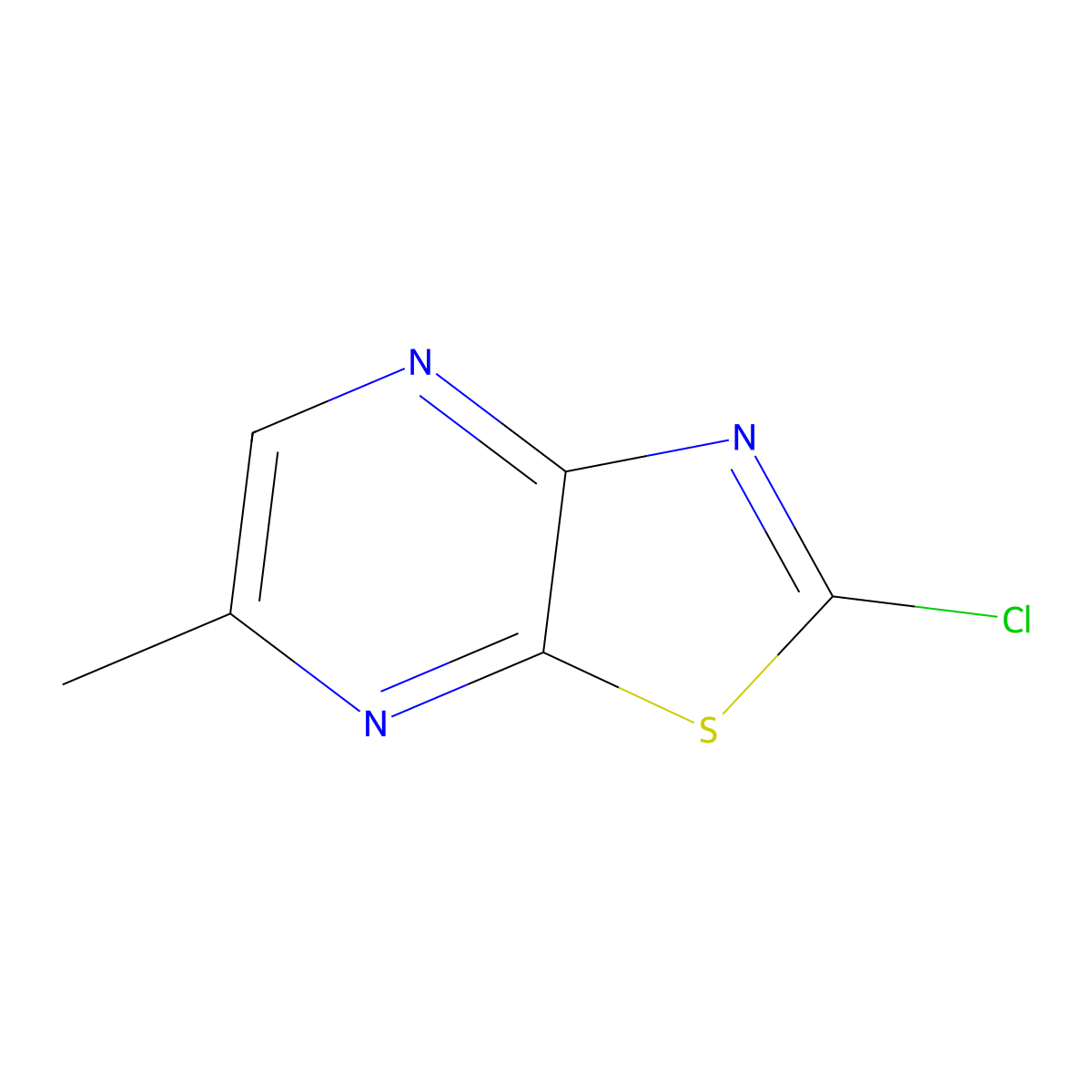 2-Chloro-6-methyl-[1,3]thiazolo[4,5-b]pyrazine molecular structure, CAS 2095863-27-5