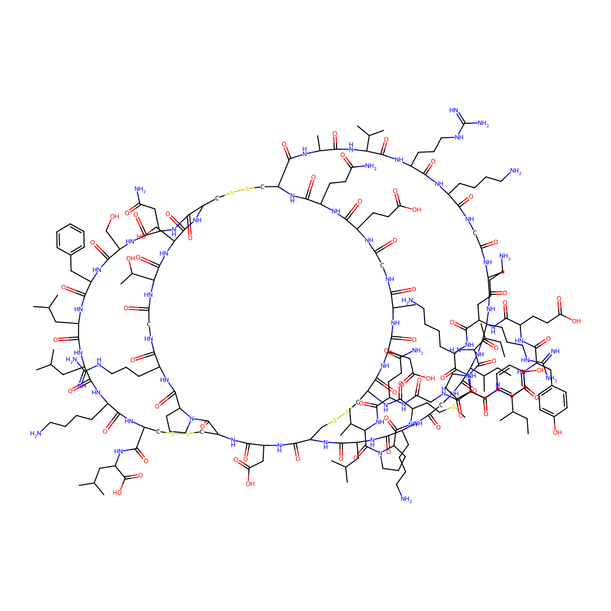 CART (55-102) (rat) molecular structure, CAS 209615-79-2