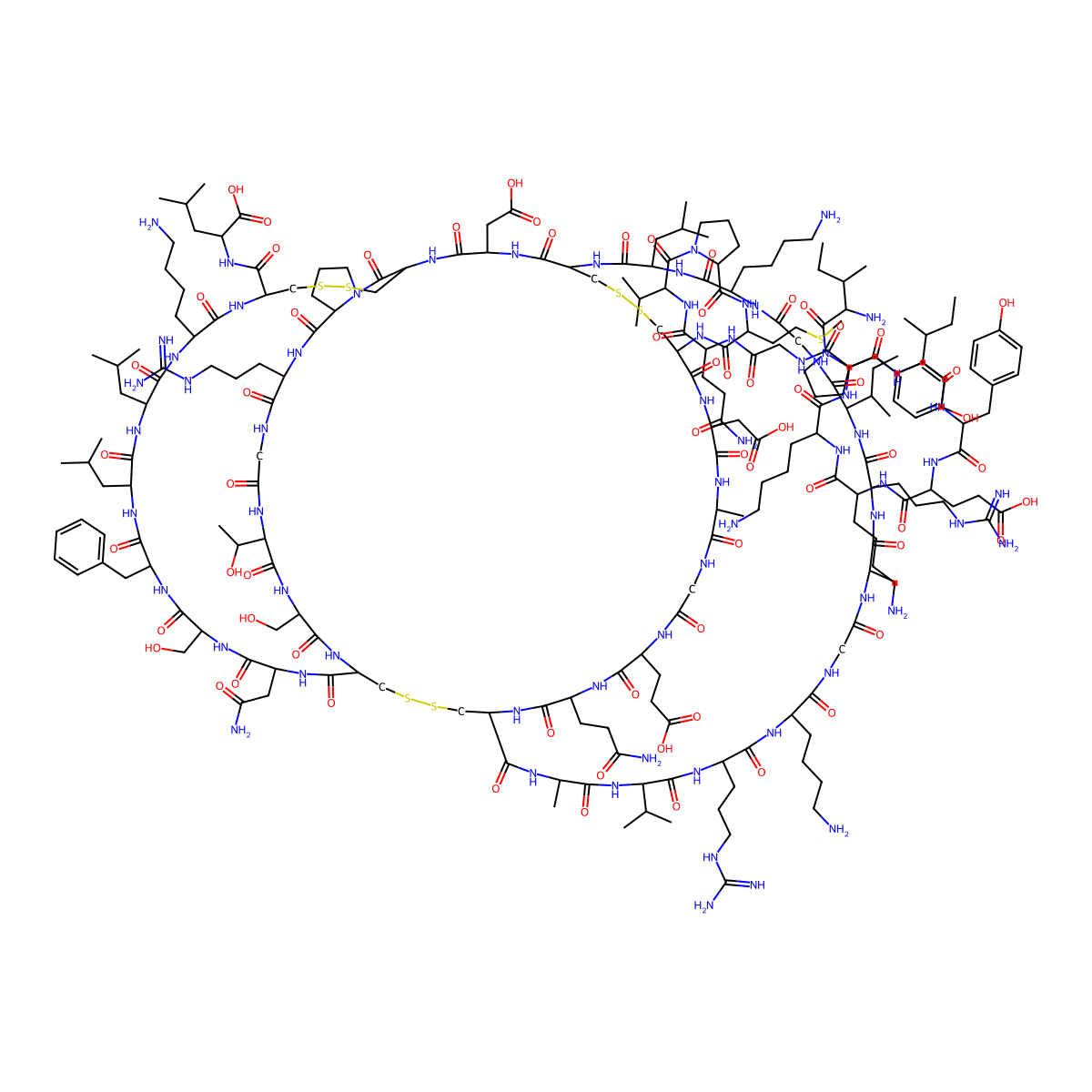 CART (55-102) (rat) molecular structure, CAS 209615-79-2