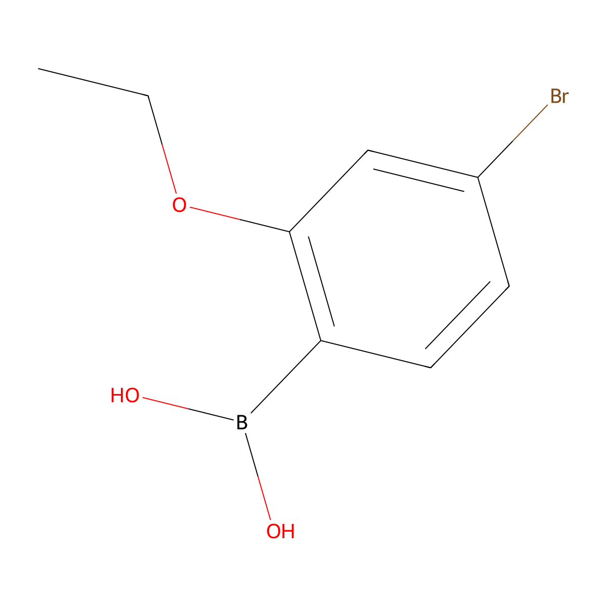 4-Bromo-2-ethoxyphenylboronic acid molecular structure, CAS 2096329-53-0