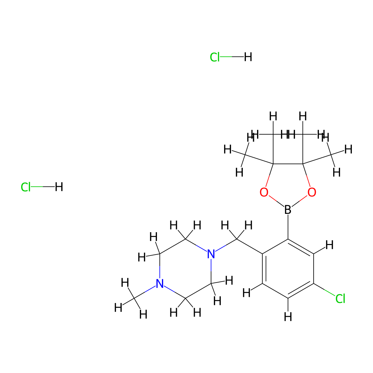 5-Chloro-2-(4-methylpiperazinomethyl)phenylboronic acid pinacol ester molecular structure, CAS 2096337-92-5