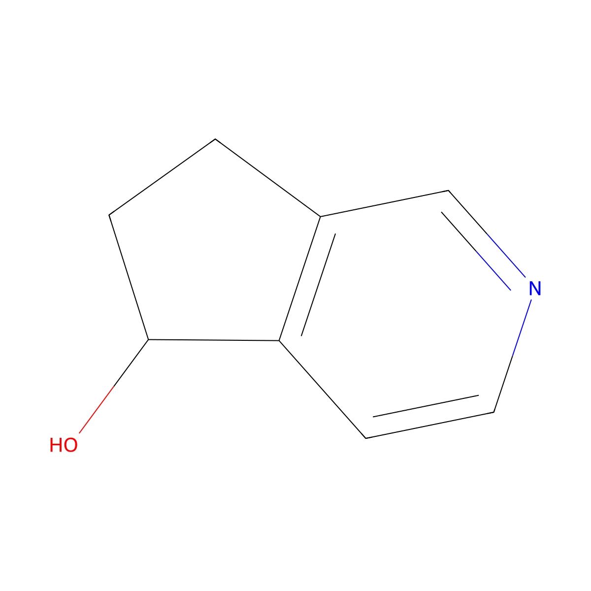 (S)-6,7-Dihydro-5H-cyclopenta[c]pyridin-5-ol molecular structure, CAS 2096419-37-1