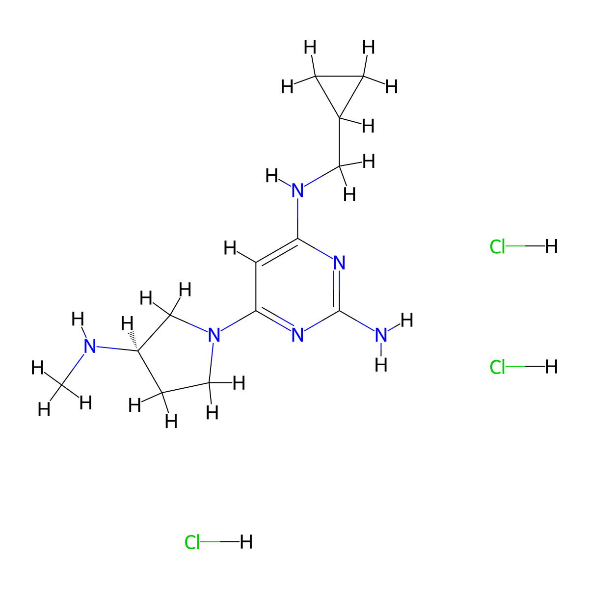 PF-3893787 hydrochloride molecular structure, CAS 2096455-90-0