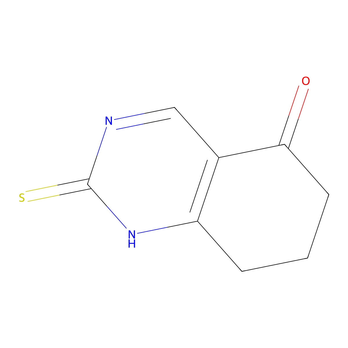 2-Mercapto-7,8-dihydroquinazolin-5(6H)-one molecular structure, CAS 209671-10-3