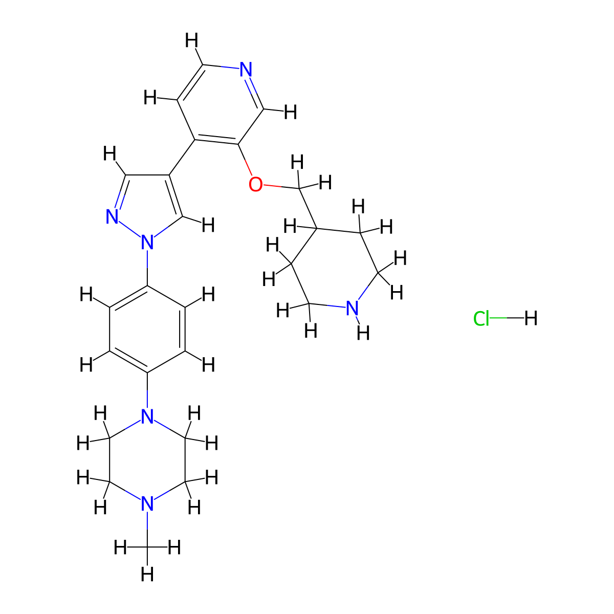 MELK-8a hydrochloride molecular structure, CAS 2096992-20-8