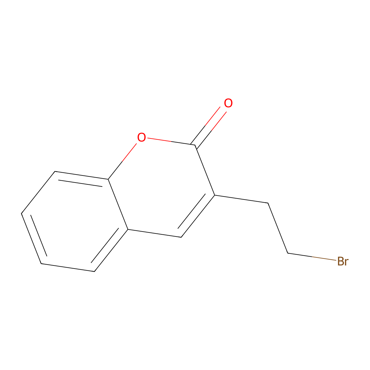 3-(2-Bromoethyl)coumarin molecular structure, CAS 20972-54-7