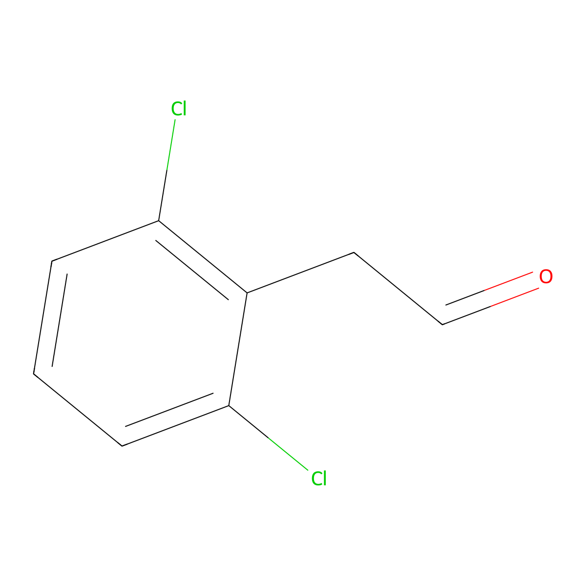 2-(2,6-Dichlorophenyl)acetaldehyde molecular structure, CAS 20973-90-4