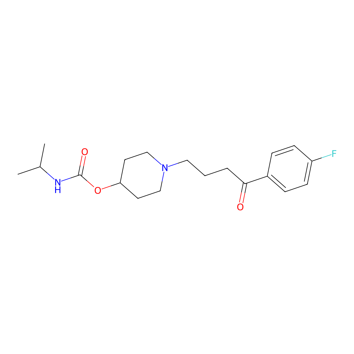 Carperone molecular structure, CAS 20977-50-8