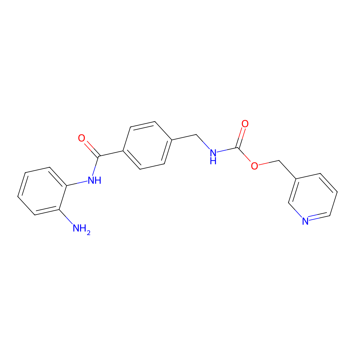Entinostat molecular structure, CAS 209783-80-2