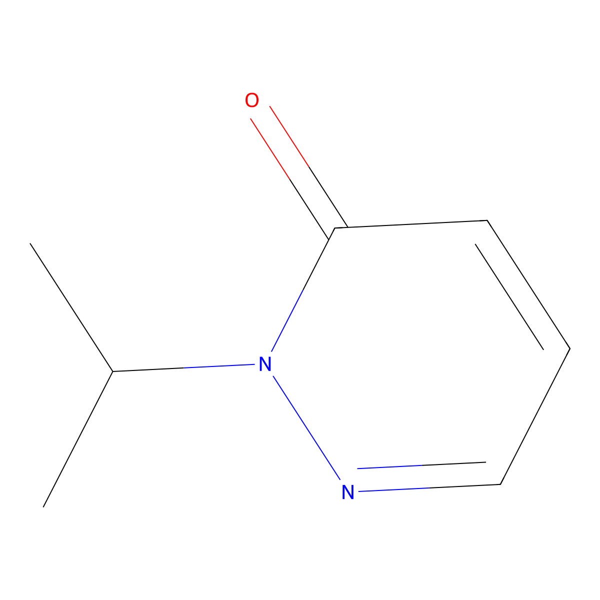 2-(Propan-2-yl)-2,3-dihydropyridazin-3-one molecular structure, CAS 2097857-83-3