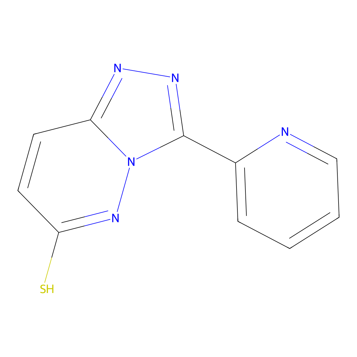 3-(Pyridin-2-yl)-[1,2,4]triazolo[4,3-b]pyridazine-6-thiol molecular structure, CAS 2097932-86-8