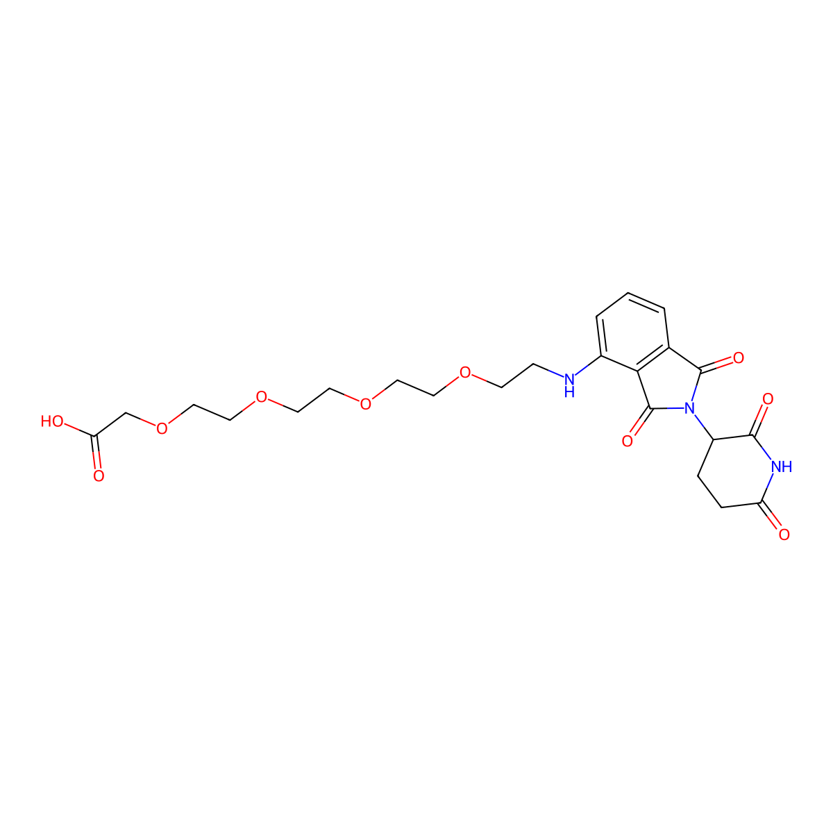 E3 Ligase Ligand-Linker Conjugates 1 molecular structure, CAS 2097938-44-6