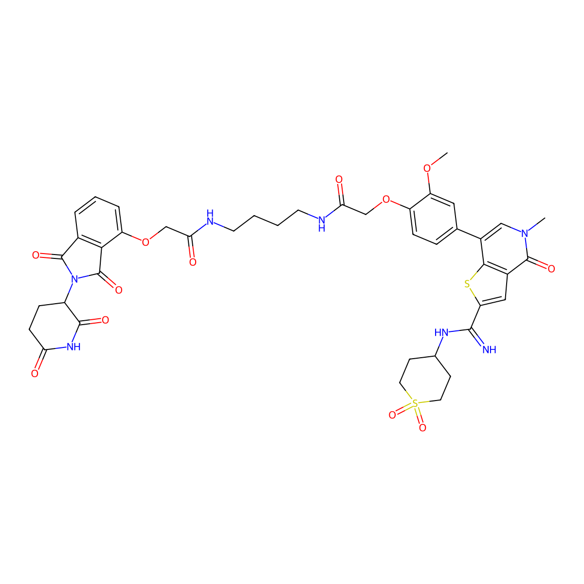 PROTAC BRD9 Degrader-1 molecular structure, CAS 2097971-01-0