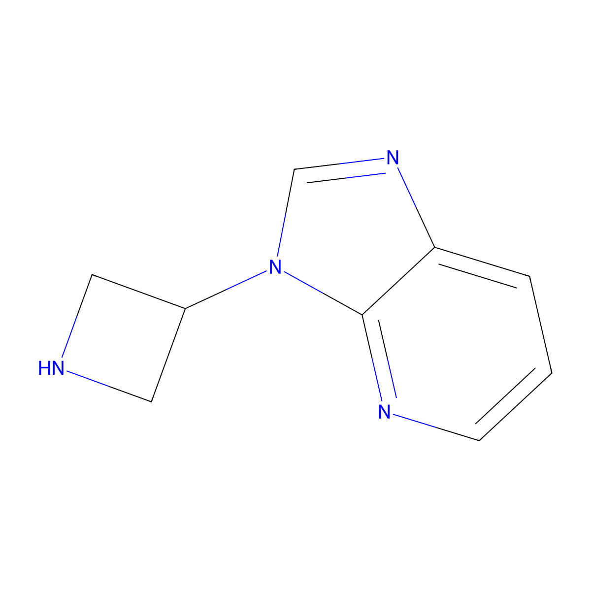 3-(azetidin-3-yl)-3H-imidazo[4,5-b]pyridine molecular structure, CAS 2097977-09-6